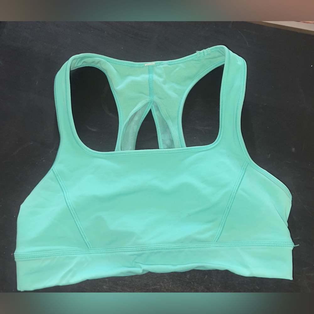 Mint Green Lululemon Sports bra 8